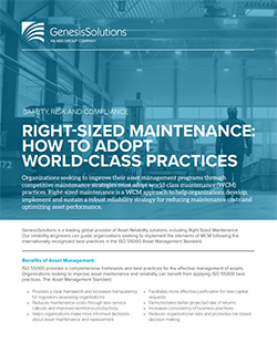 Right Sizing Your Maintenance Strategy
