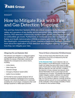 How to Mitigate Risk with Fire and Gas Detection Mapping