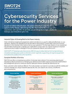 Cybersecurity Services for the Power Industry