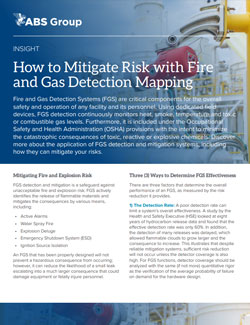 Insight: How to Mitigate Risk with Fire and Gas Detection Mapping